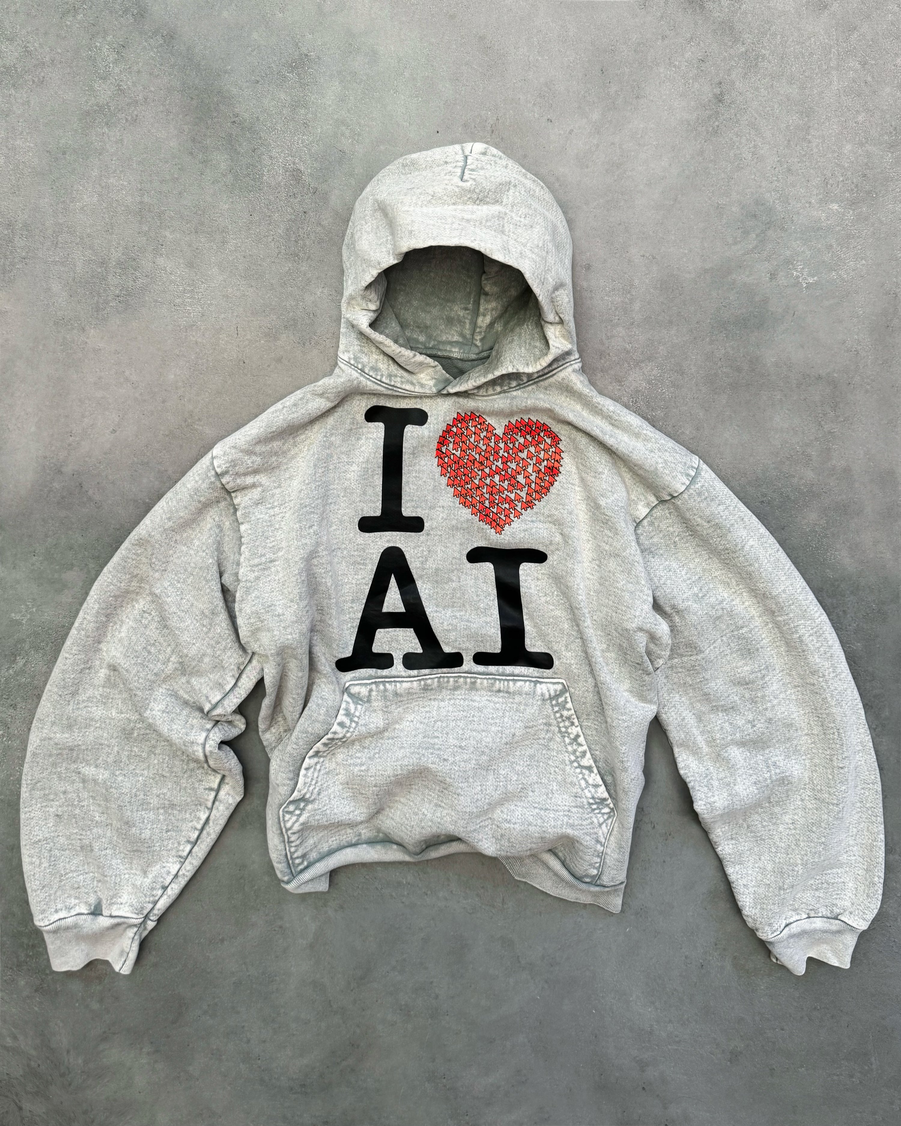 "I HEART AI" HOODIE