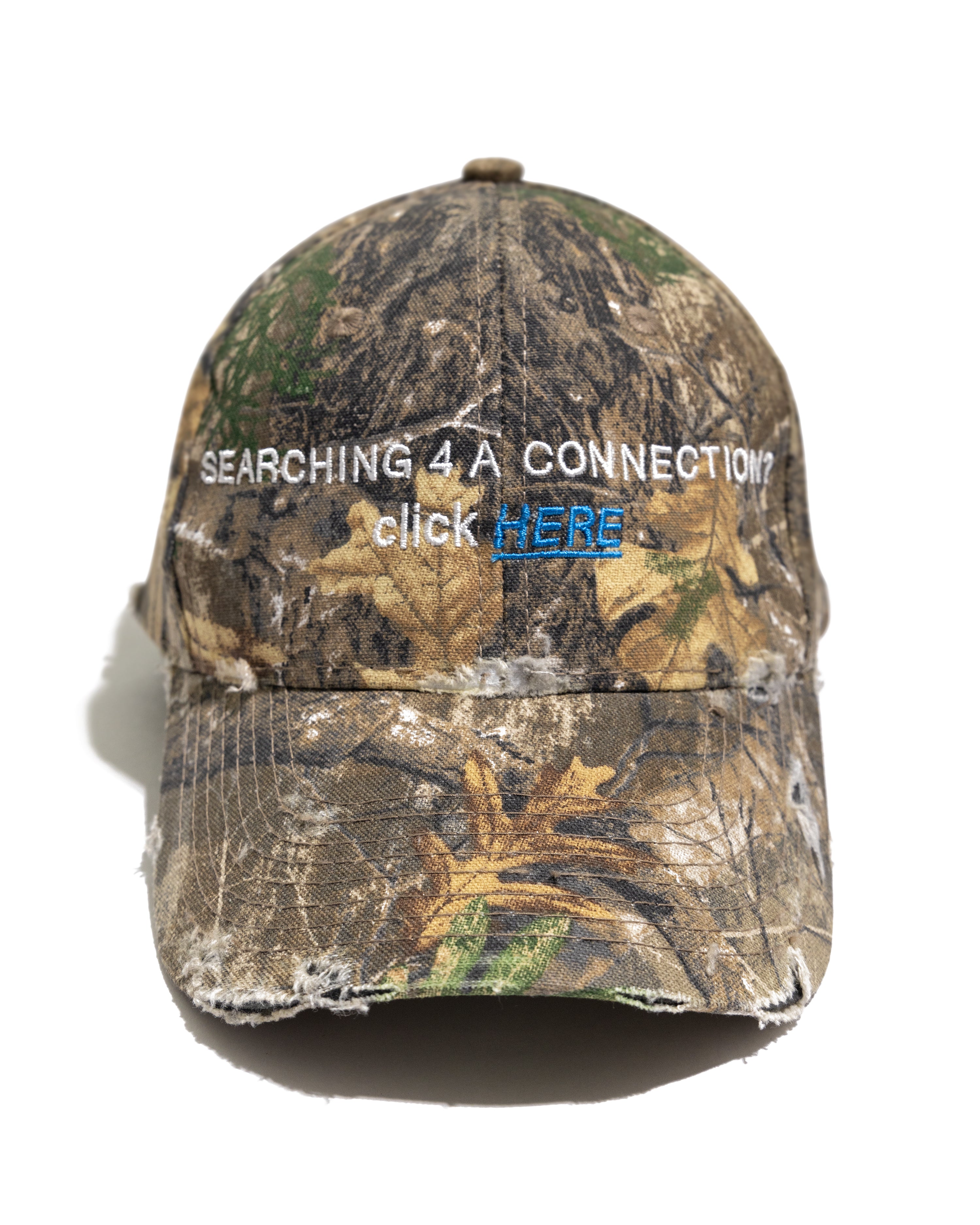 "CLICK HERE" HAT