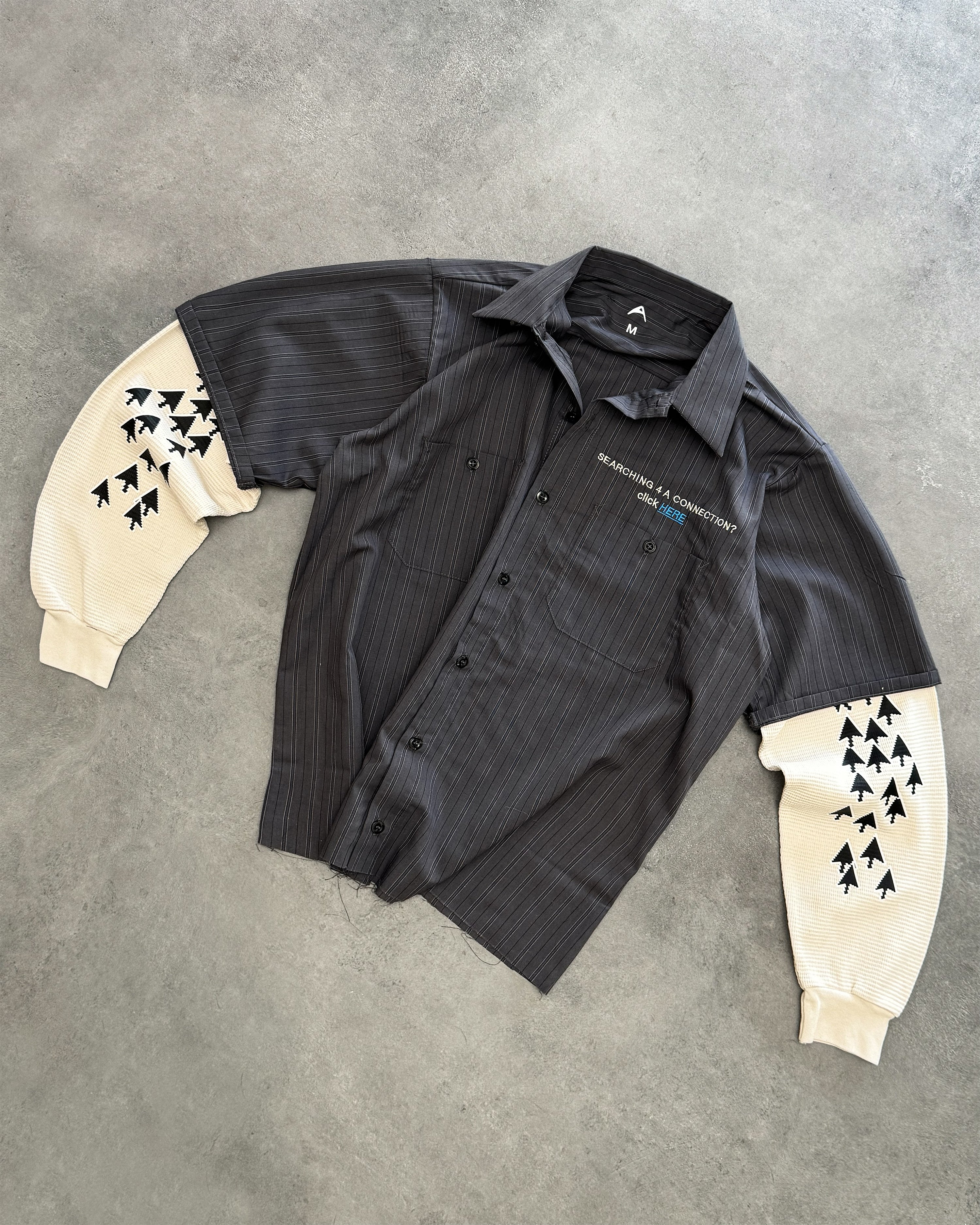 "CLICK HERE" MIDNIGHT WORK SHIRT
