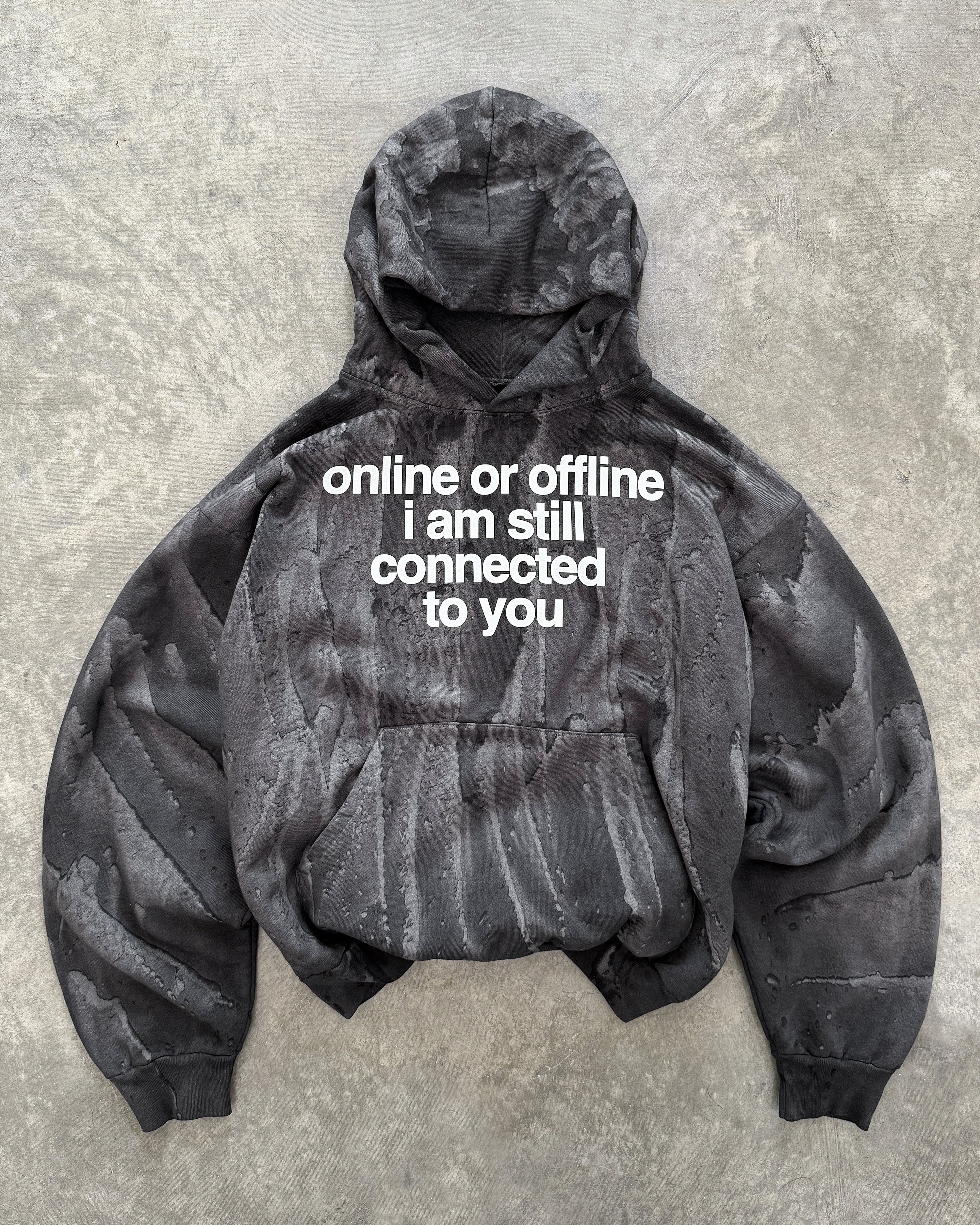 "ONLINE OR OFFLINE" HOODIE