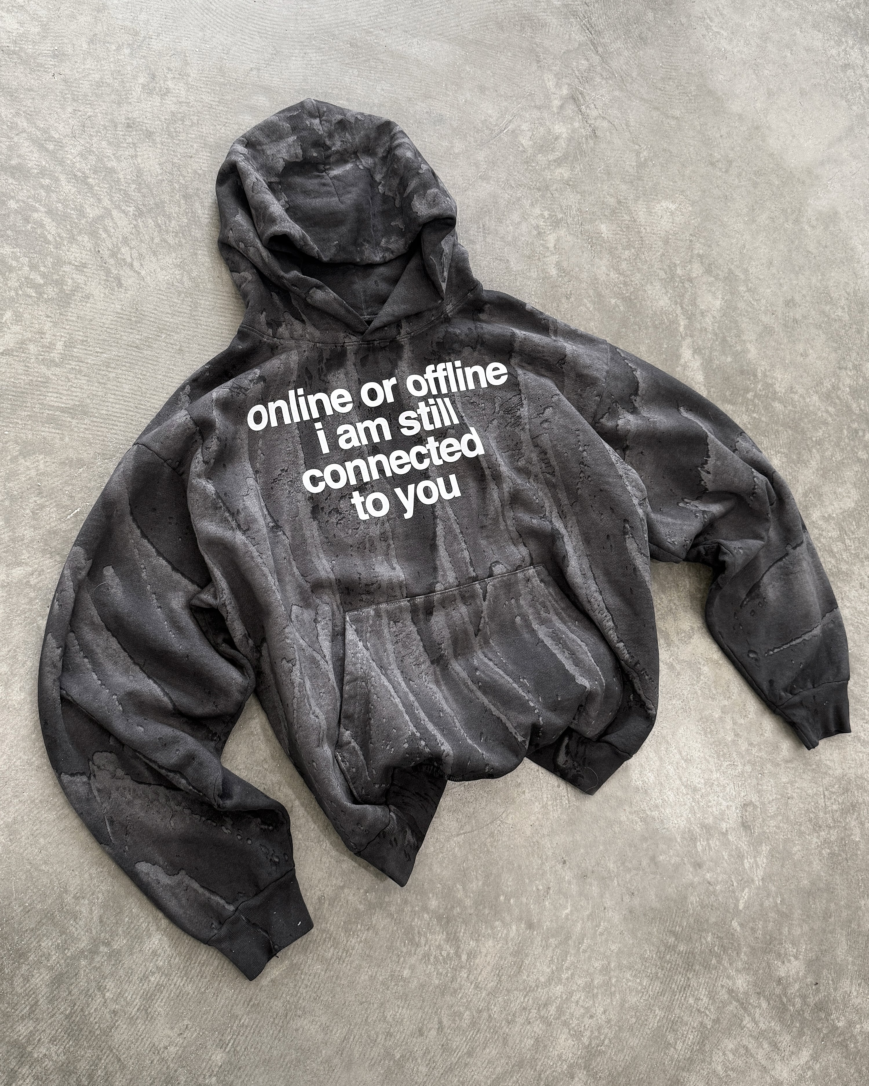 "ONLINE OR OFFLINE" HOODIE