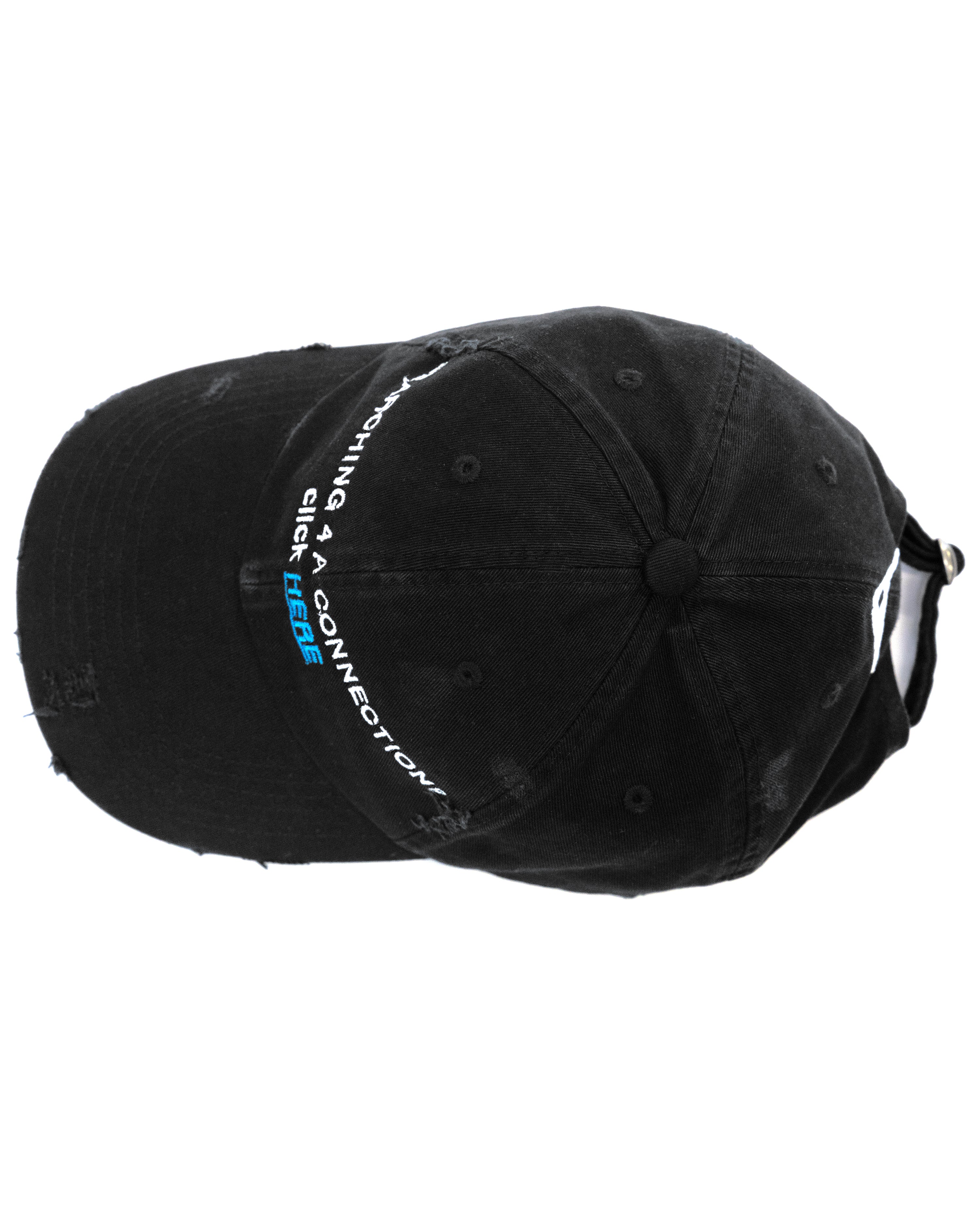 "CLICK HERE" HAT