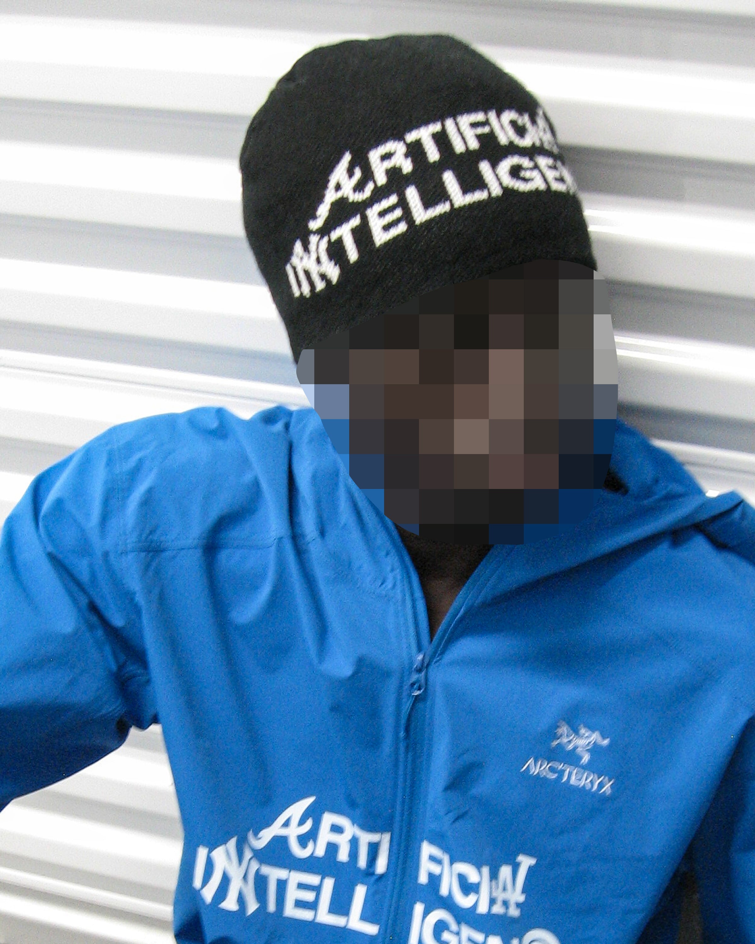 "ARTIFICIAL INTELLIGENCE" KNITTED BEANIE