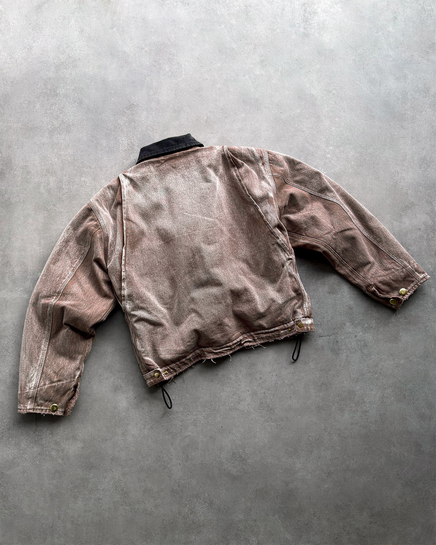 "ARTIFICIAL INTELLIGENCE" FADED BROWN WORK JACKET