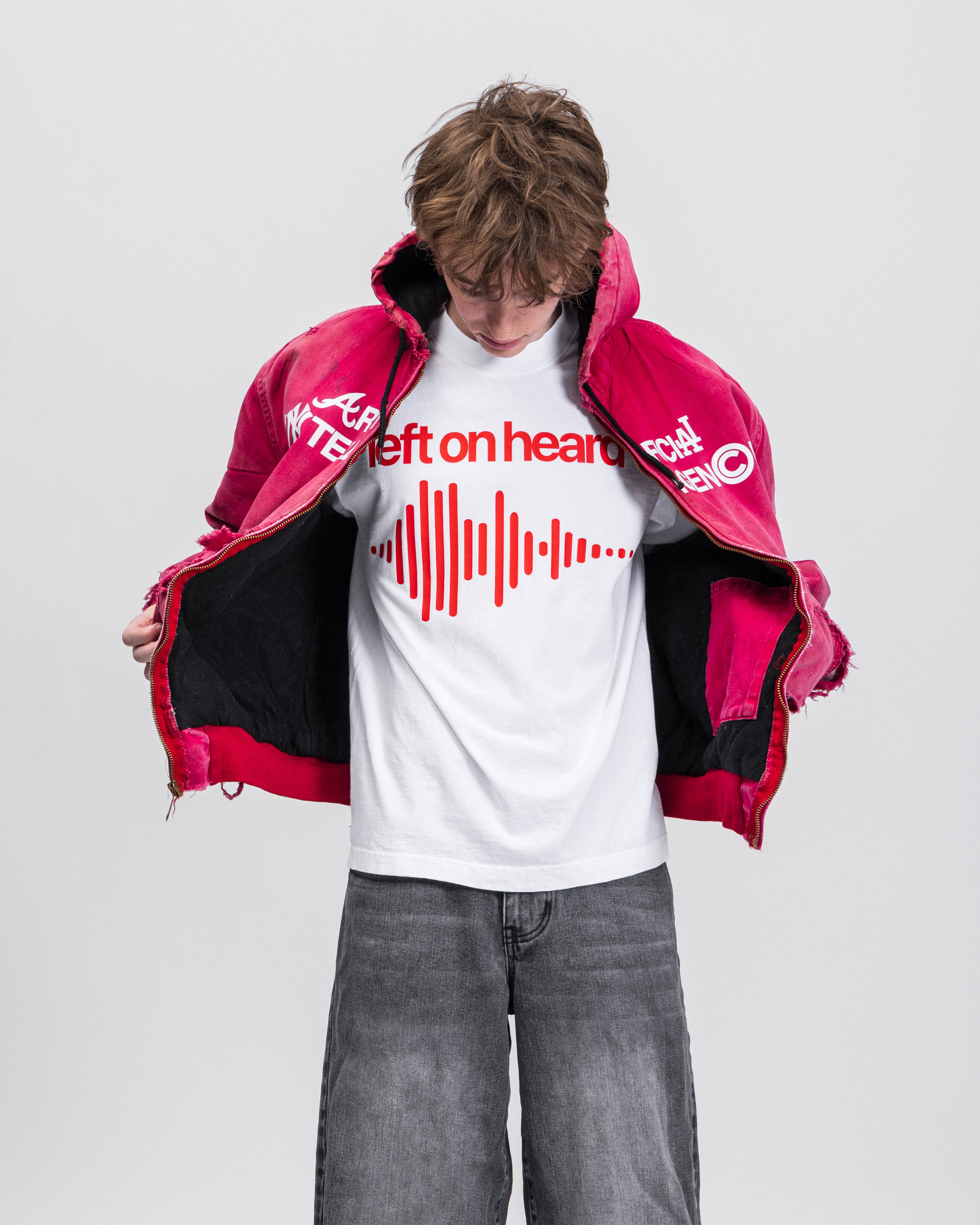 "LEFT ON HEARD" T-SHIRT