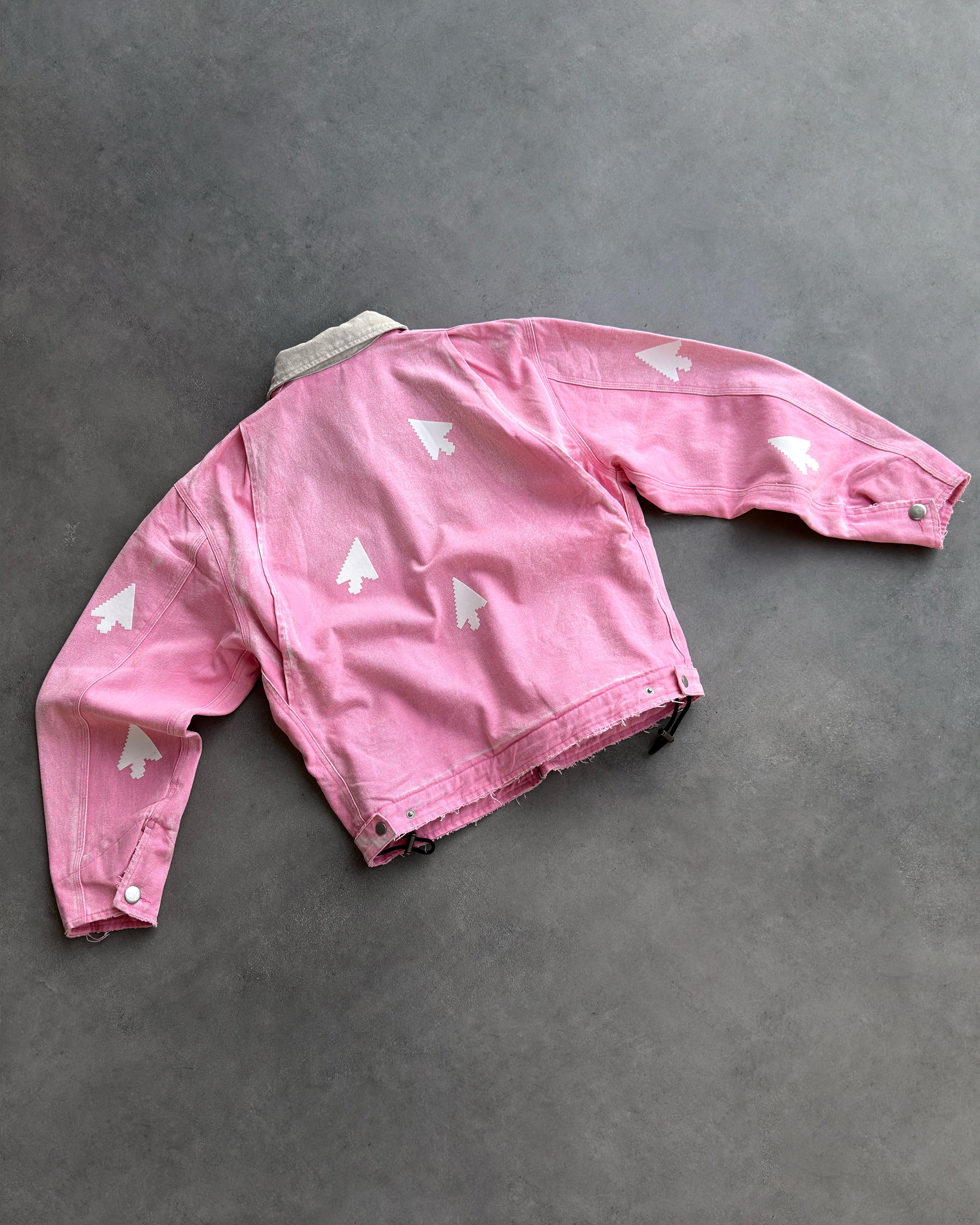 "NY" FADED PINK WORK JACKET