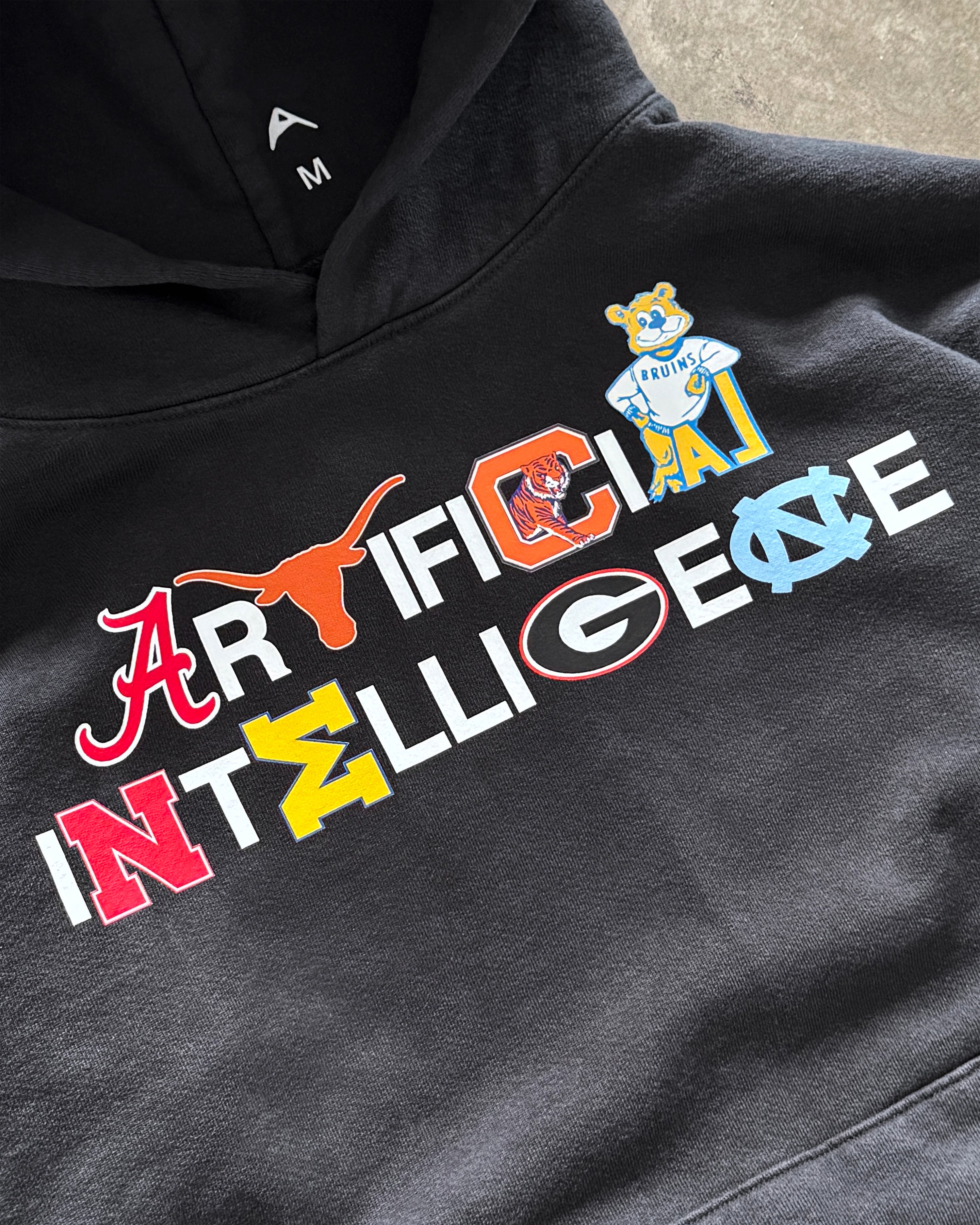 "ARTIFICIAL INTELLIGENCE" COLLEGE HOODIE