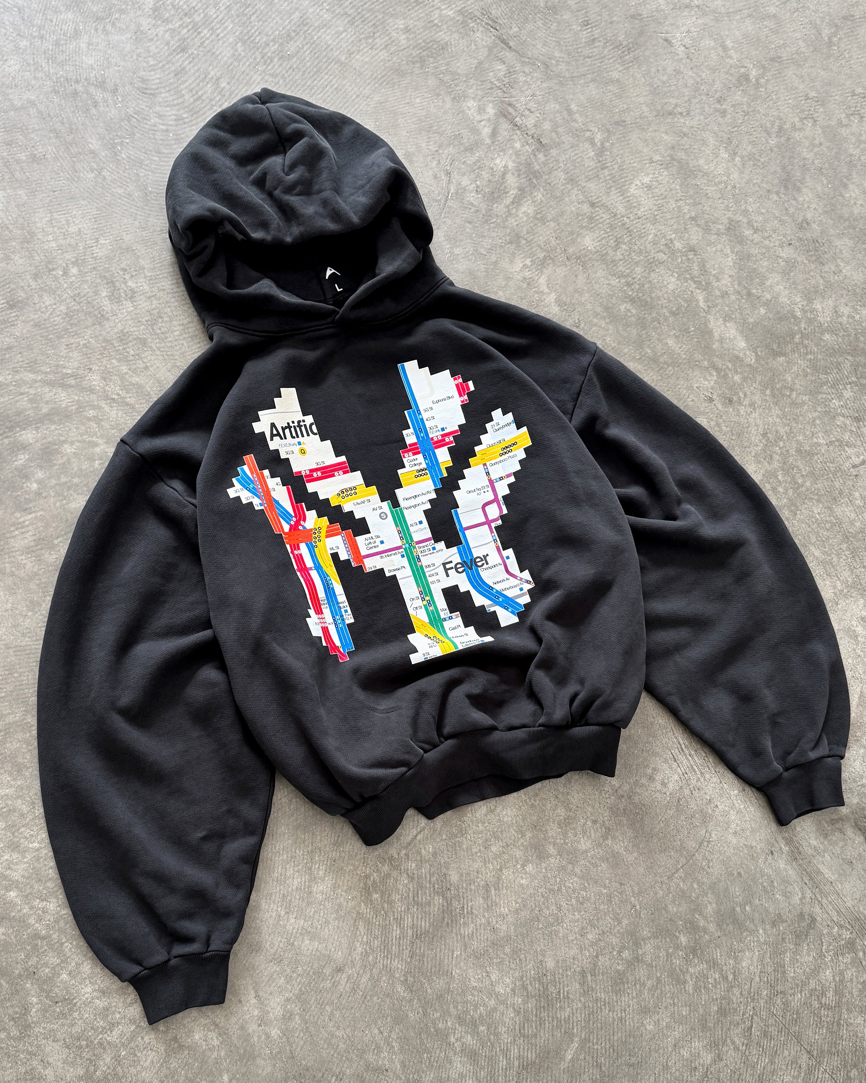 "NY" SUBWAY HOODIE