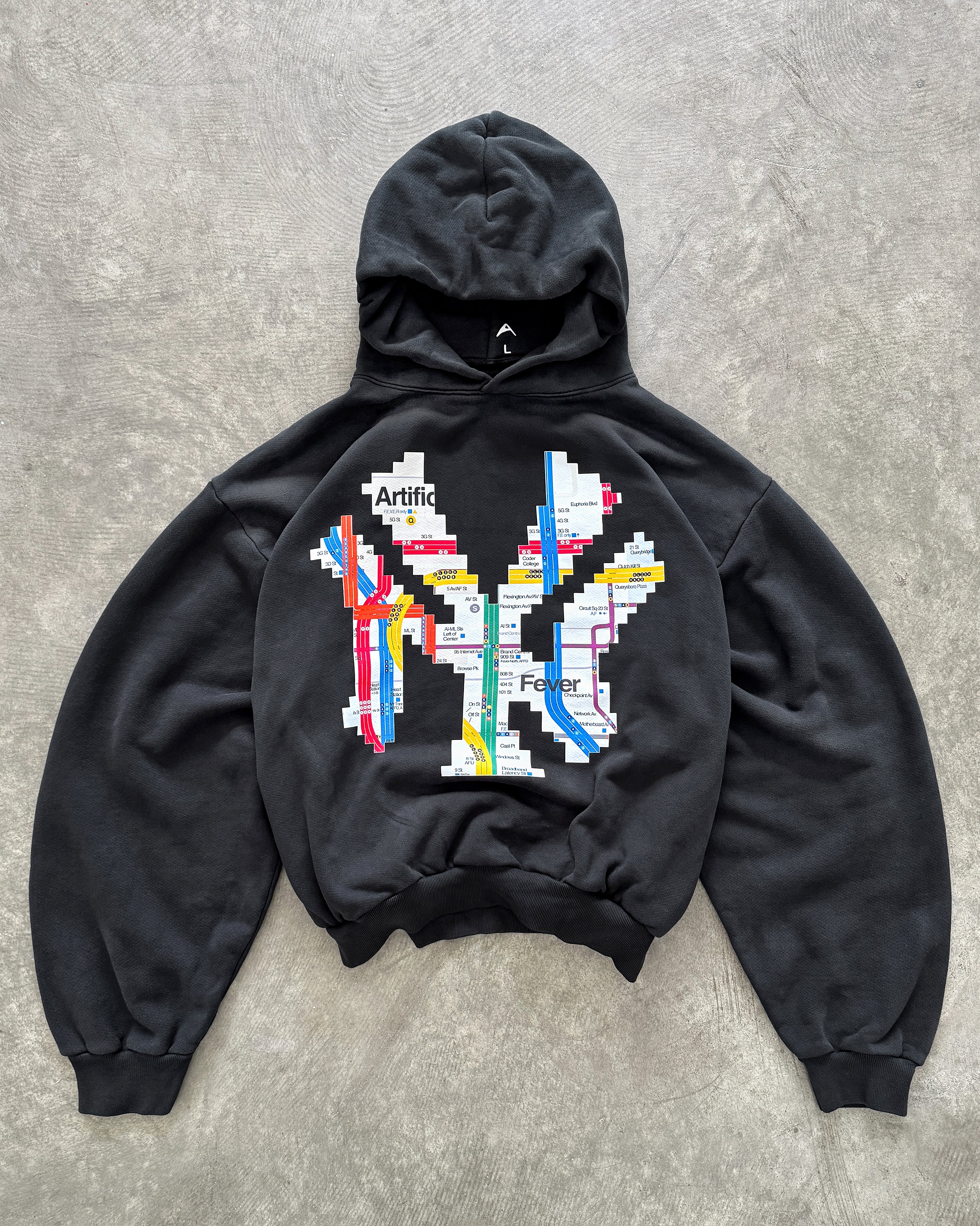 "NY" SUBWAY HOODIE