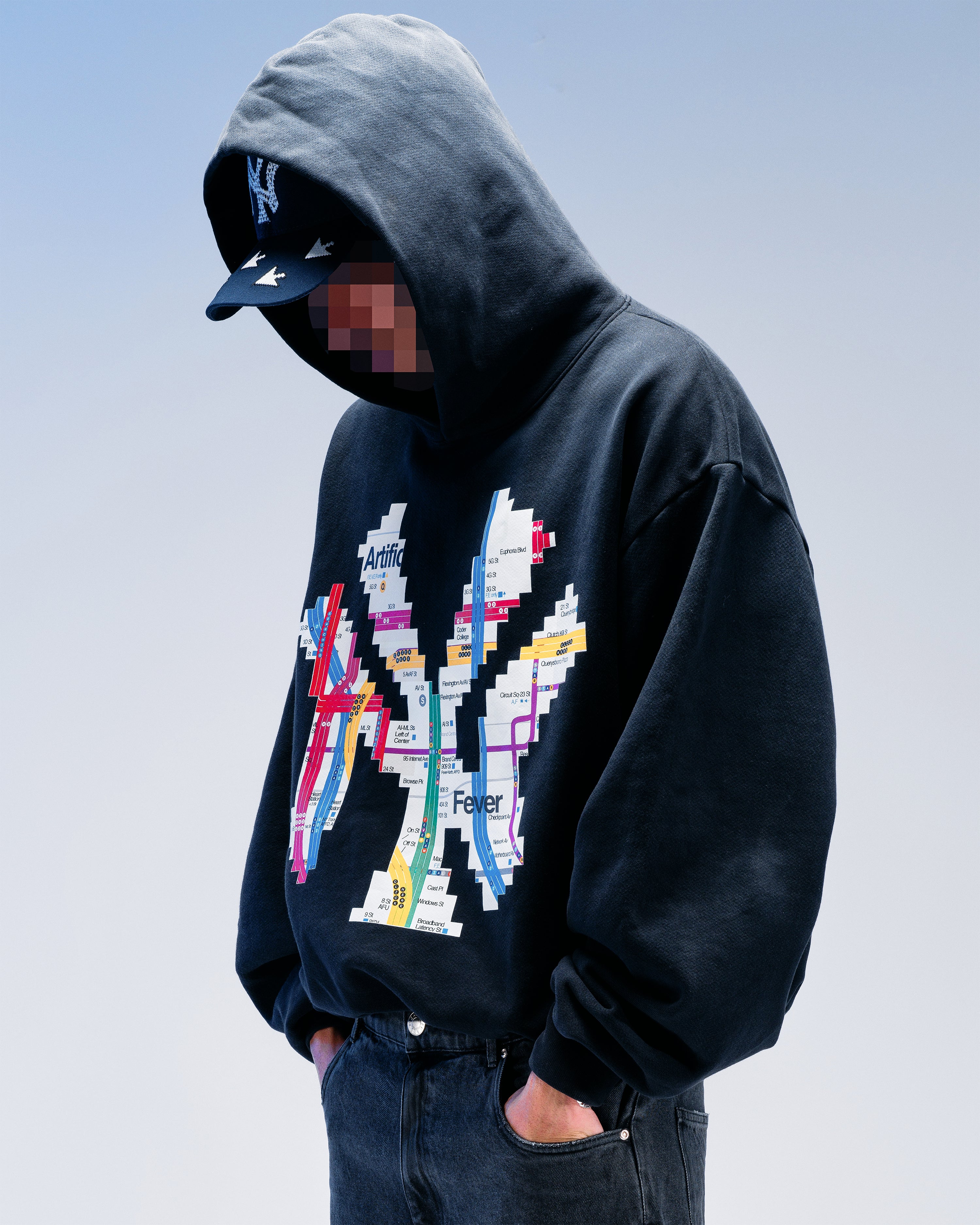 "NY" SUBWAY HOODIE