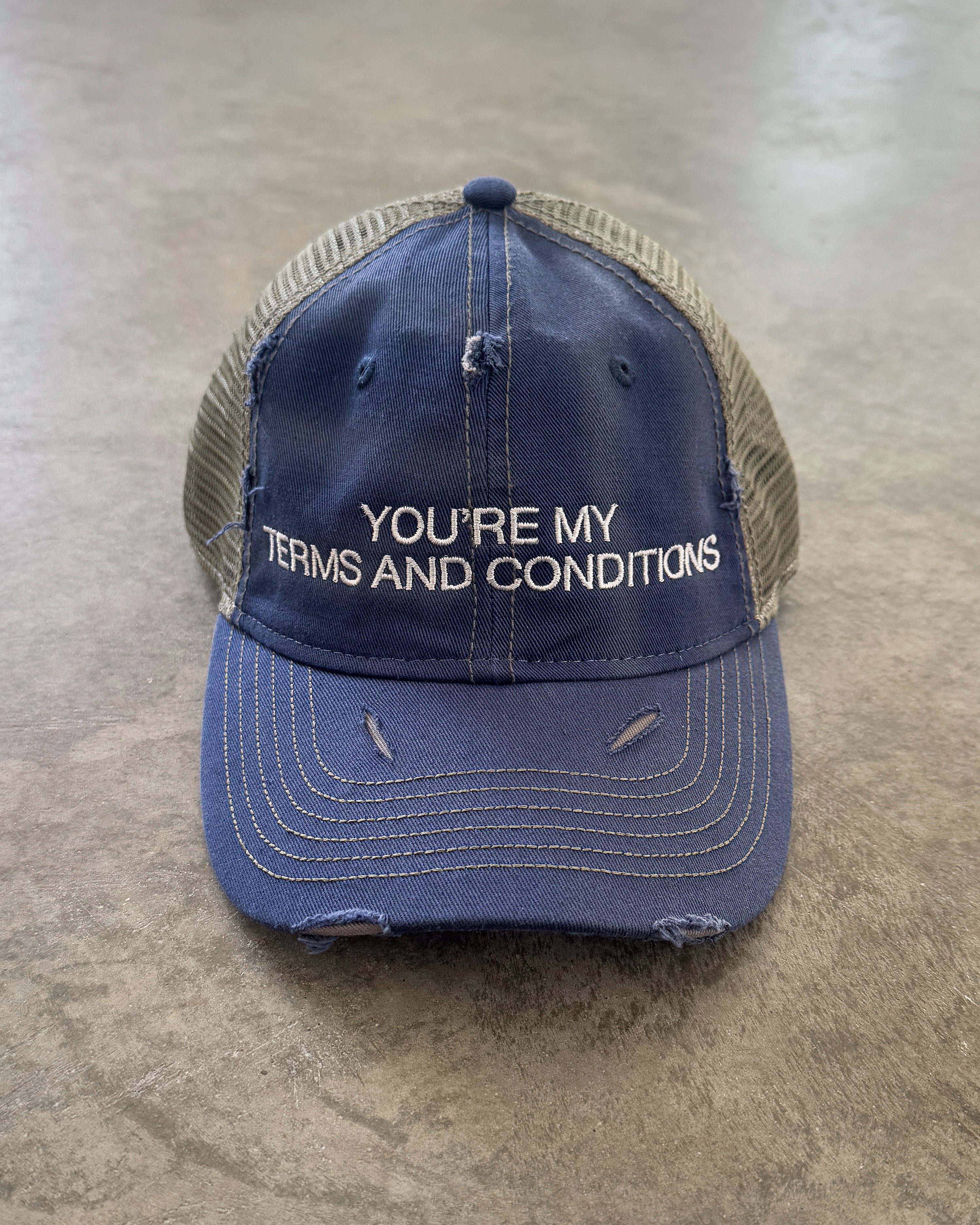 "TERMS AND CONDITIONS" PITSTOP HAT