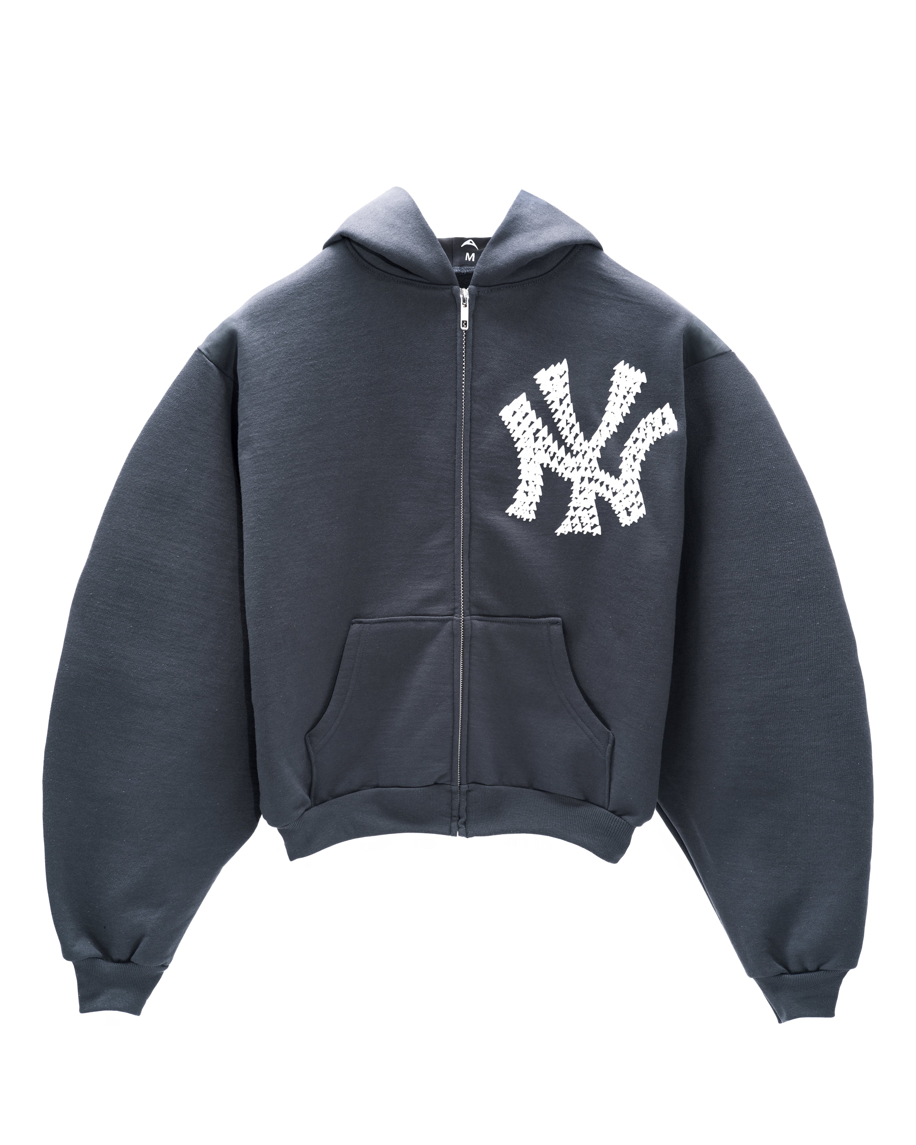 "NY" ZIP-UP HOODIE