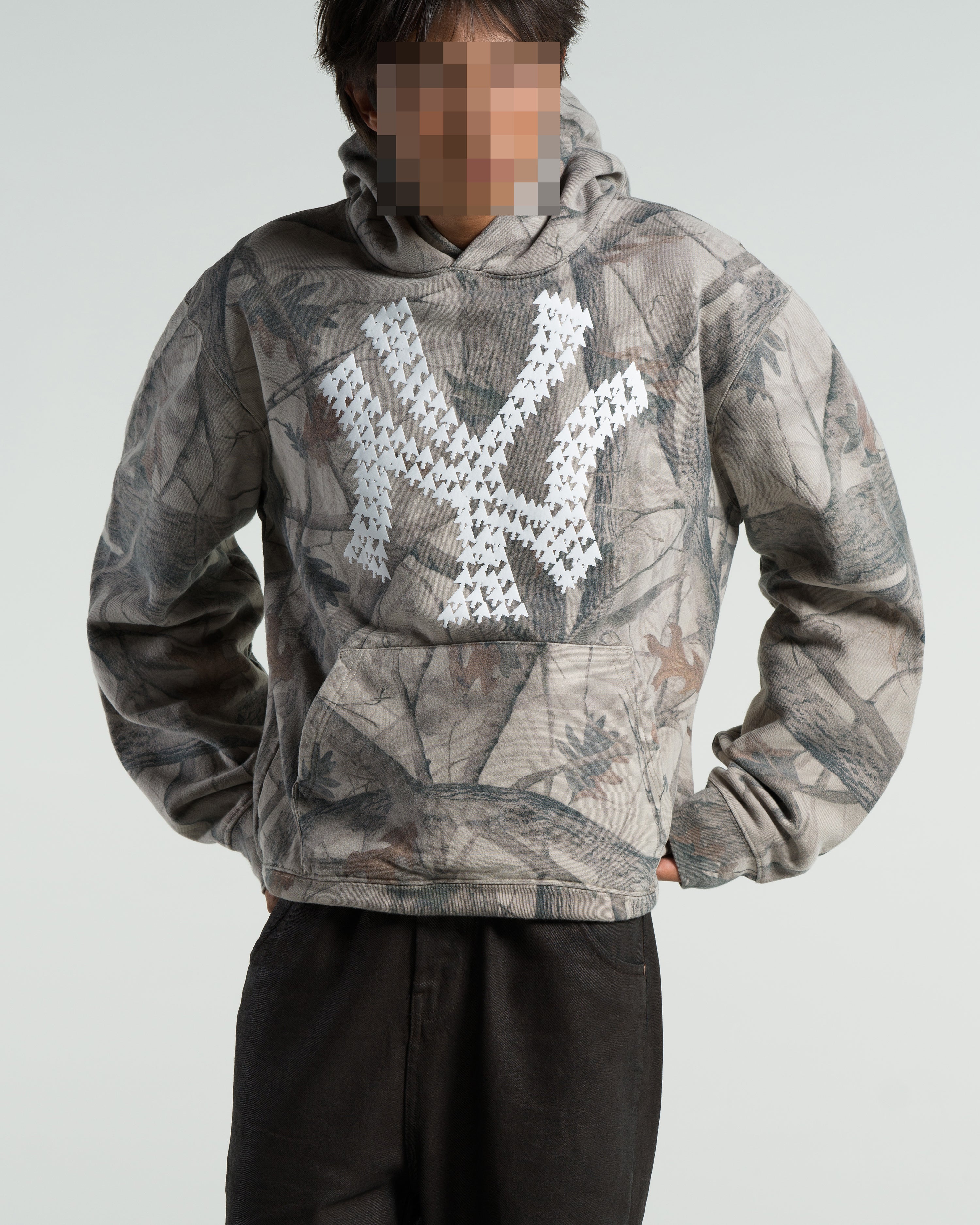"NY" CAMO HOODIE