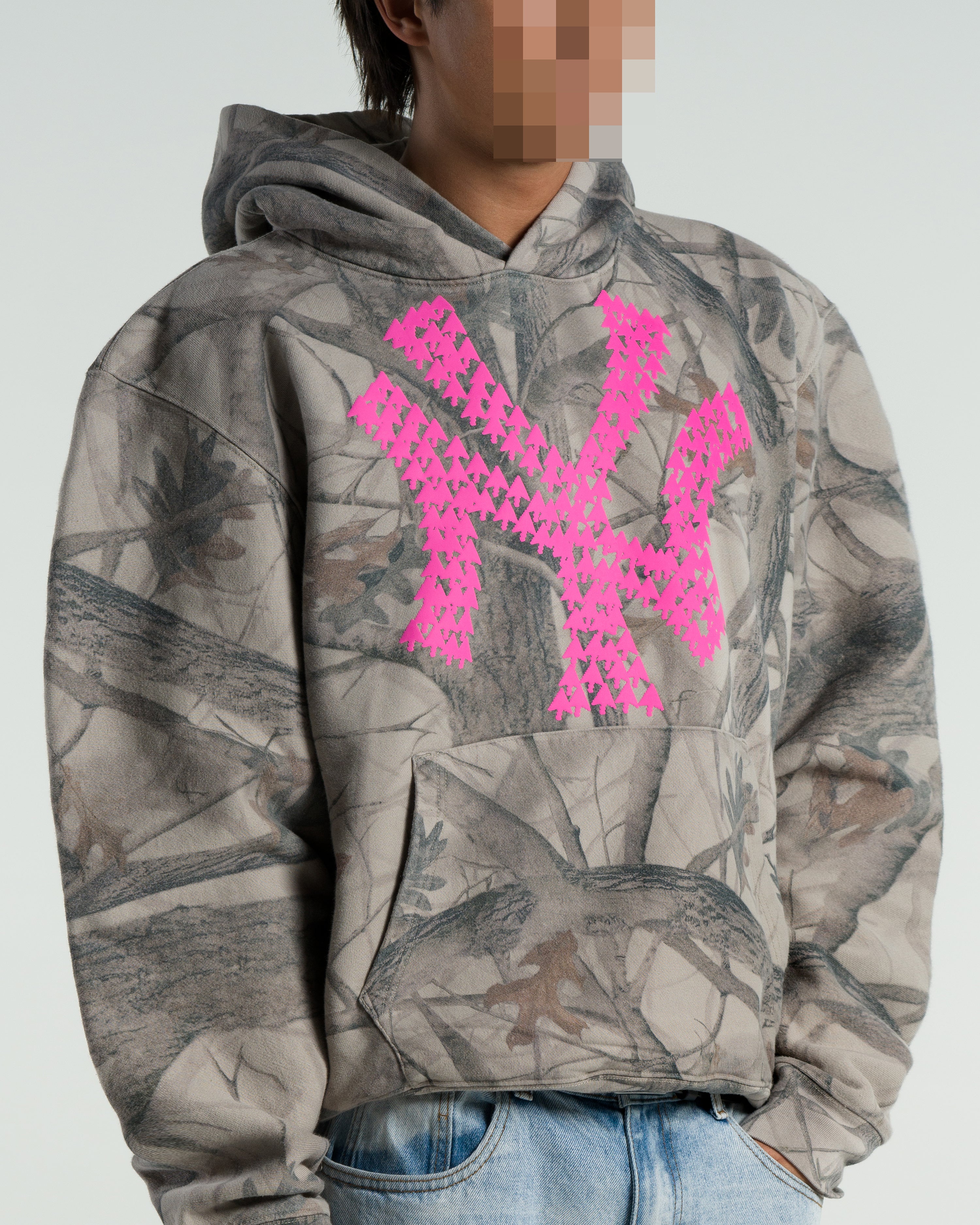 "NY" CAMO HOODIE