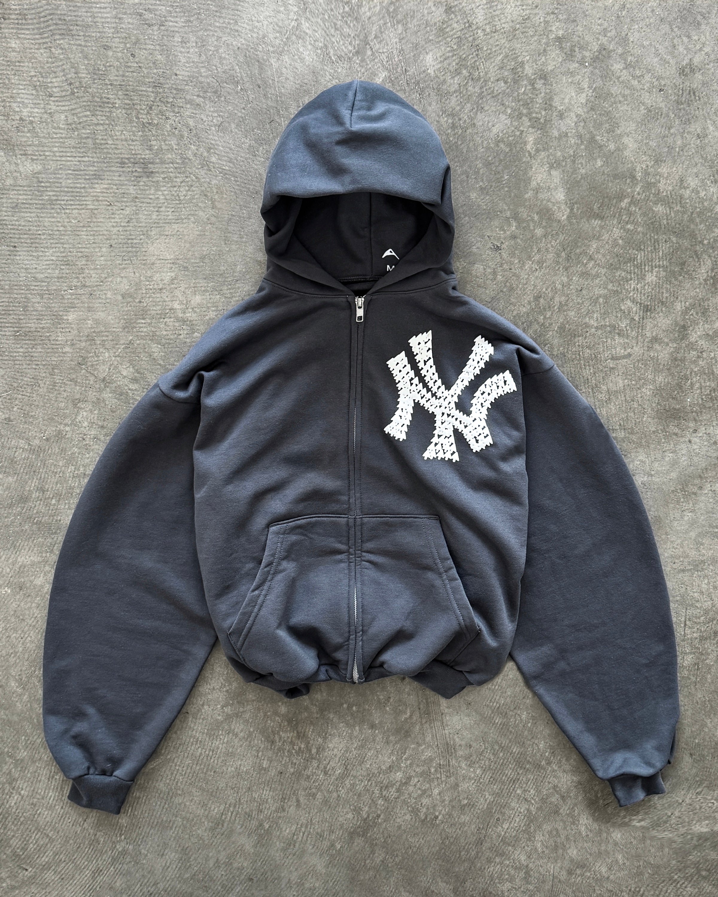 "NY" ZIP-UP HOODIE