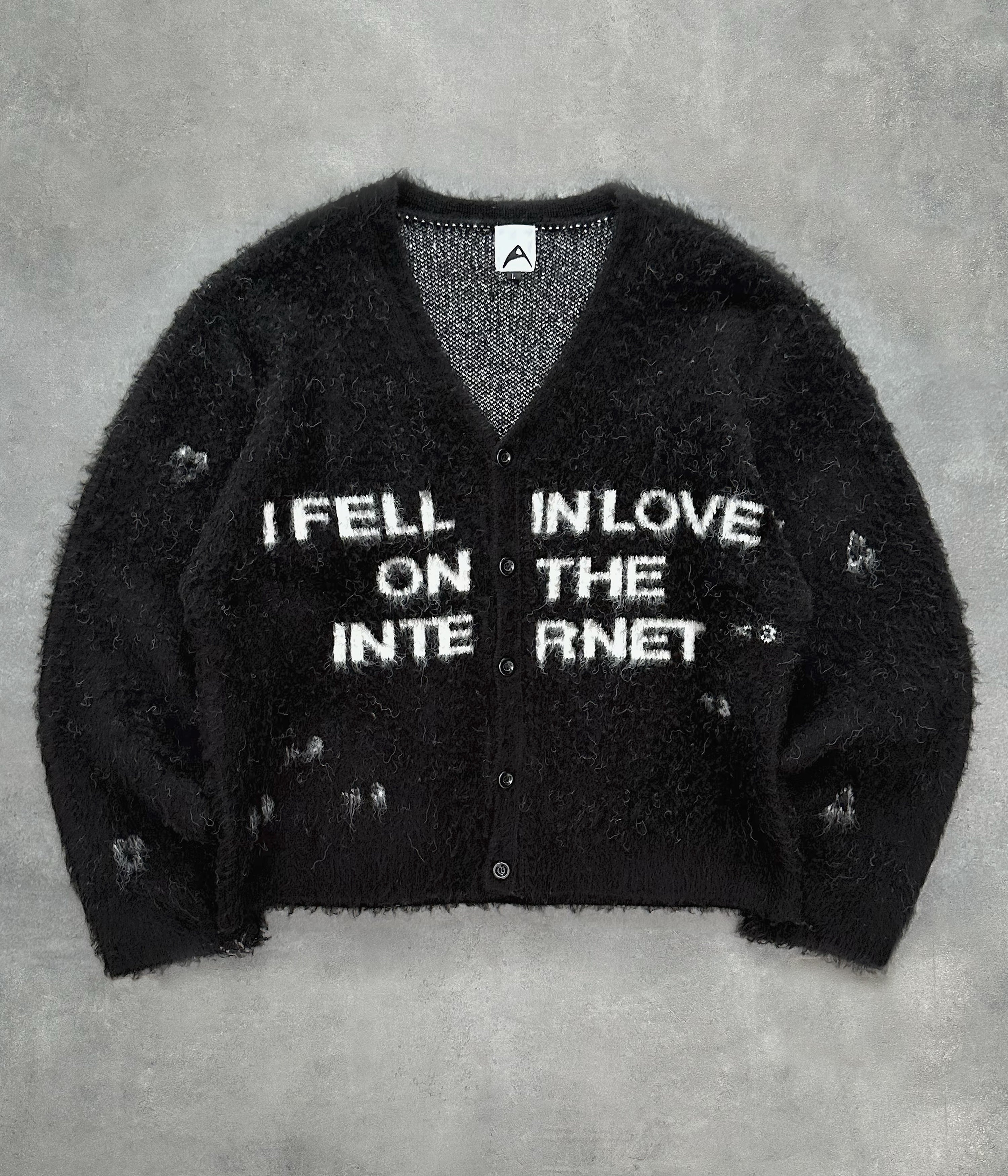 "LOVE" CARDIGAN