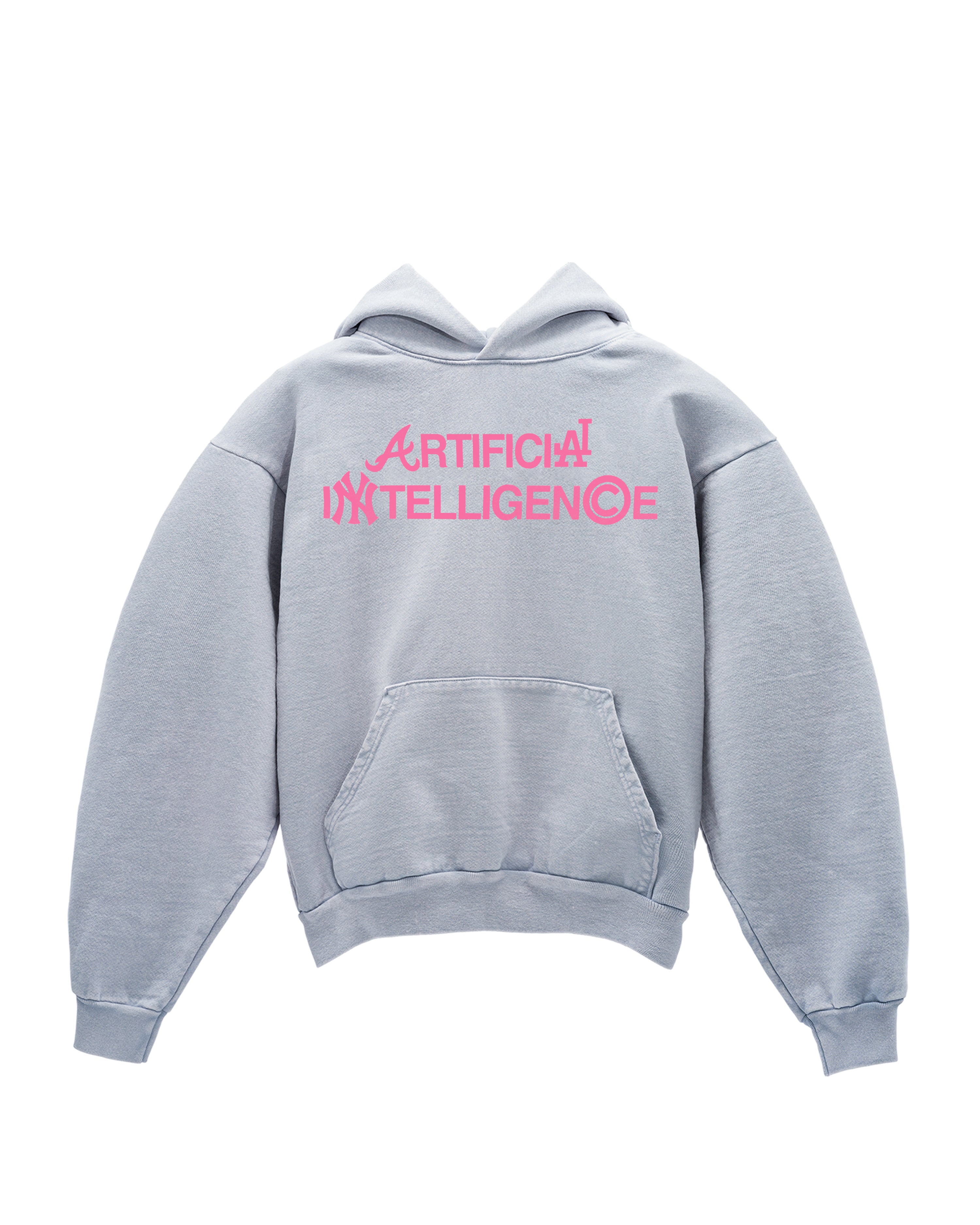 "ARTIFICIAL INTELLIGENCE" HOODIE (PINK VARIANTS)