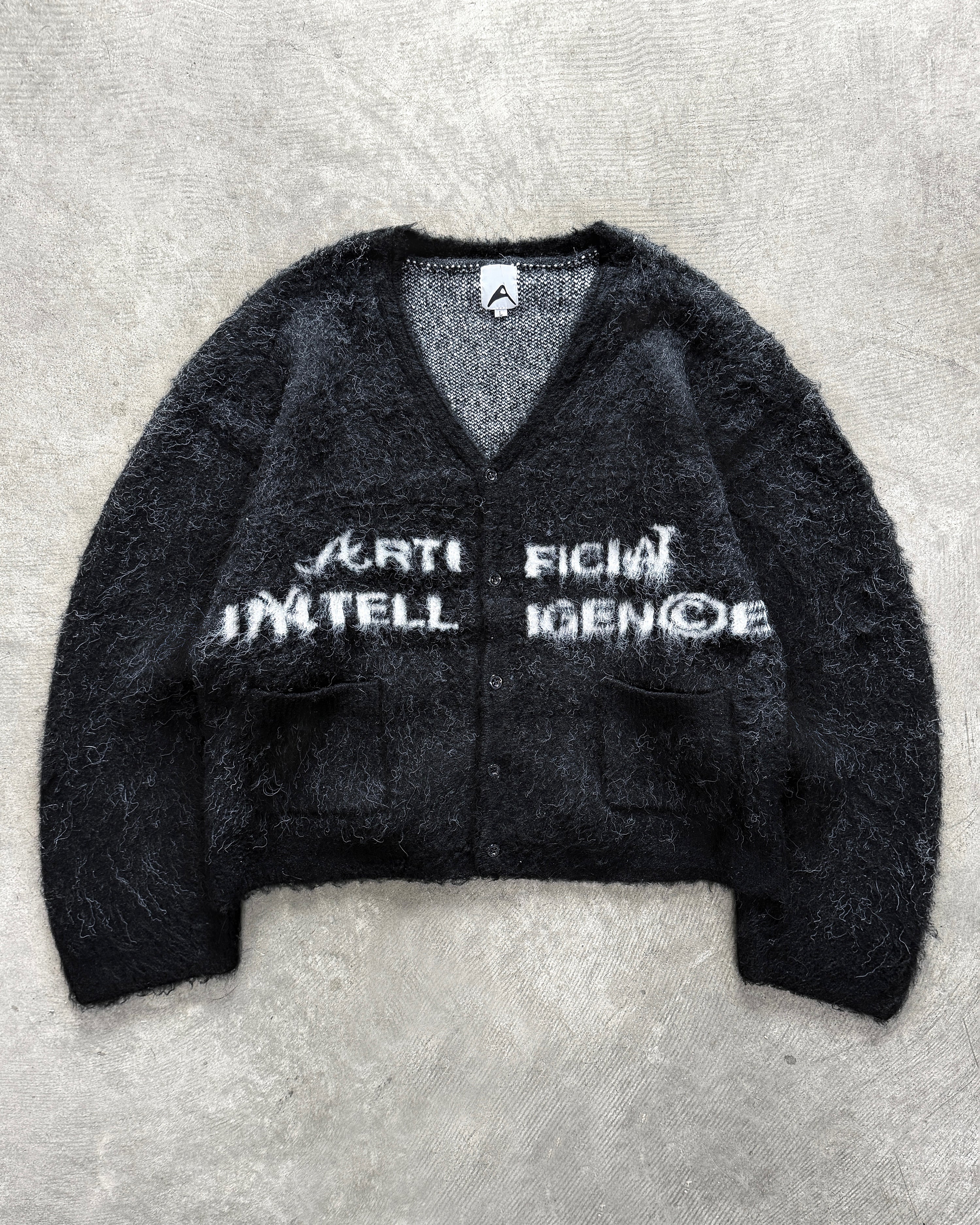 "ARTIFICIAL INTELLIGENCE" CARDIGAN
