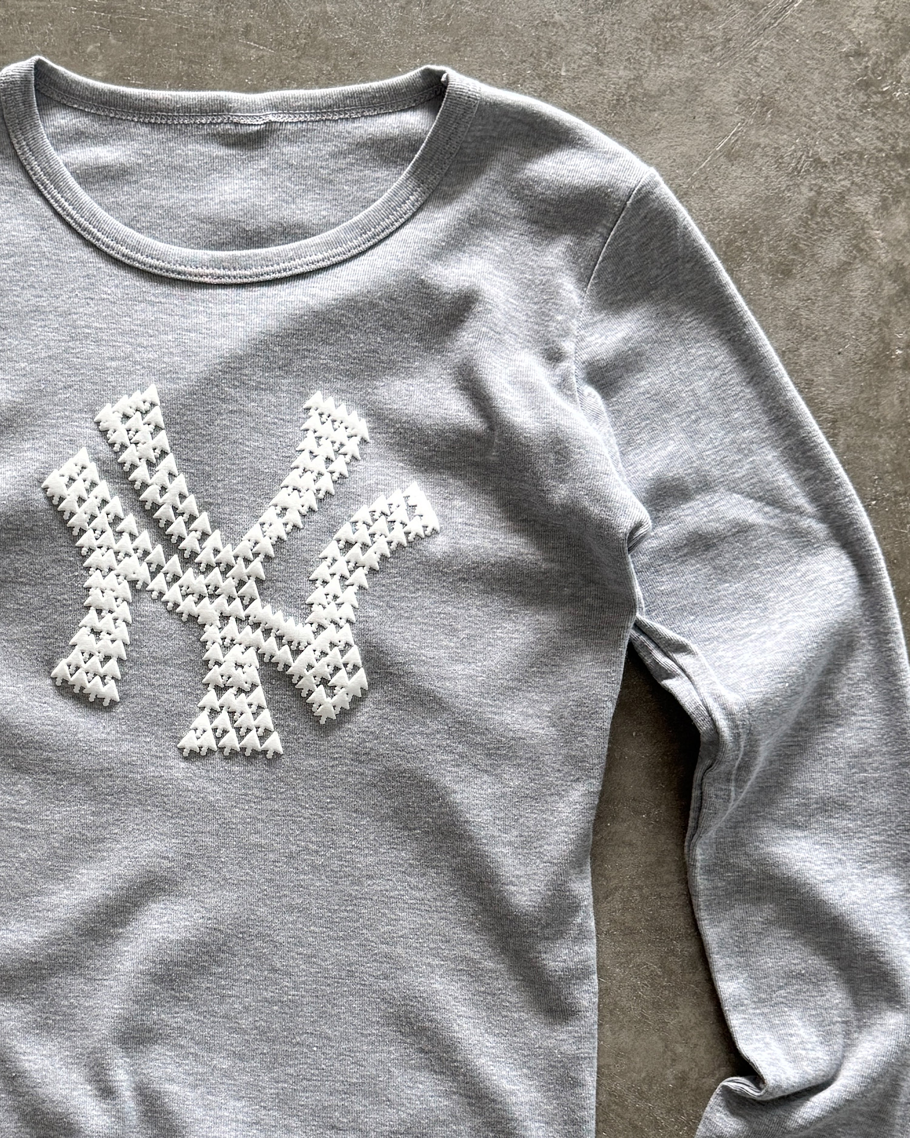 "NY" BABY RIB LONGSLEEVE