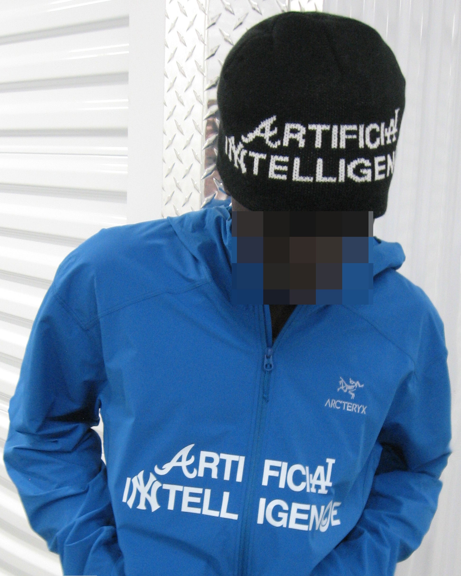 "ARTIFICIAL INTELLIGENCE" KNITTED BEANIE