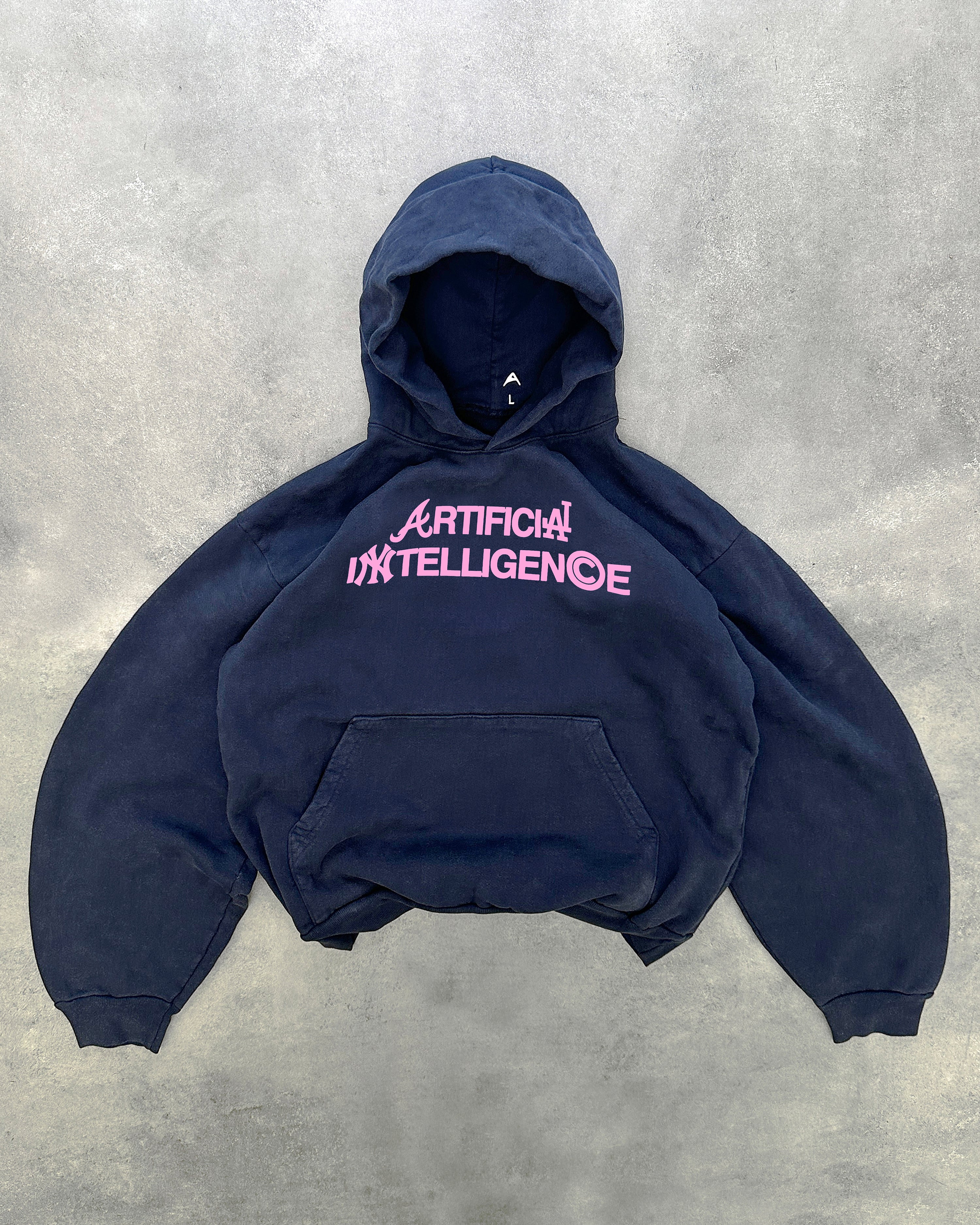 "ARTIFICIAL INTELLIGENCE" HOODIE (PINK VARIANTS)