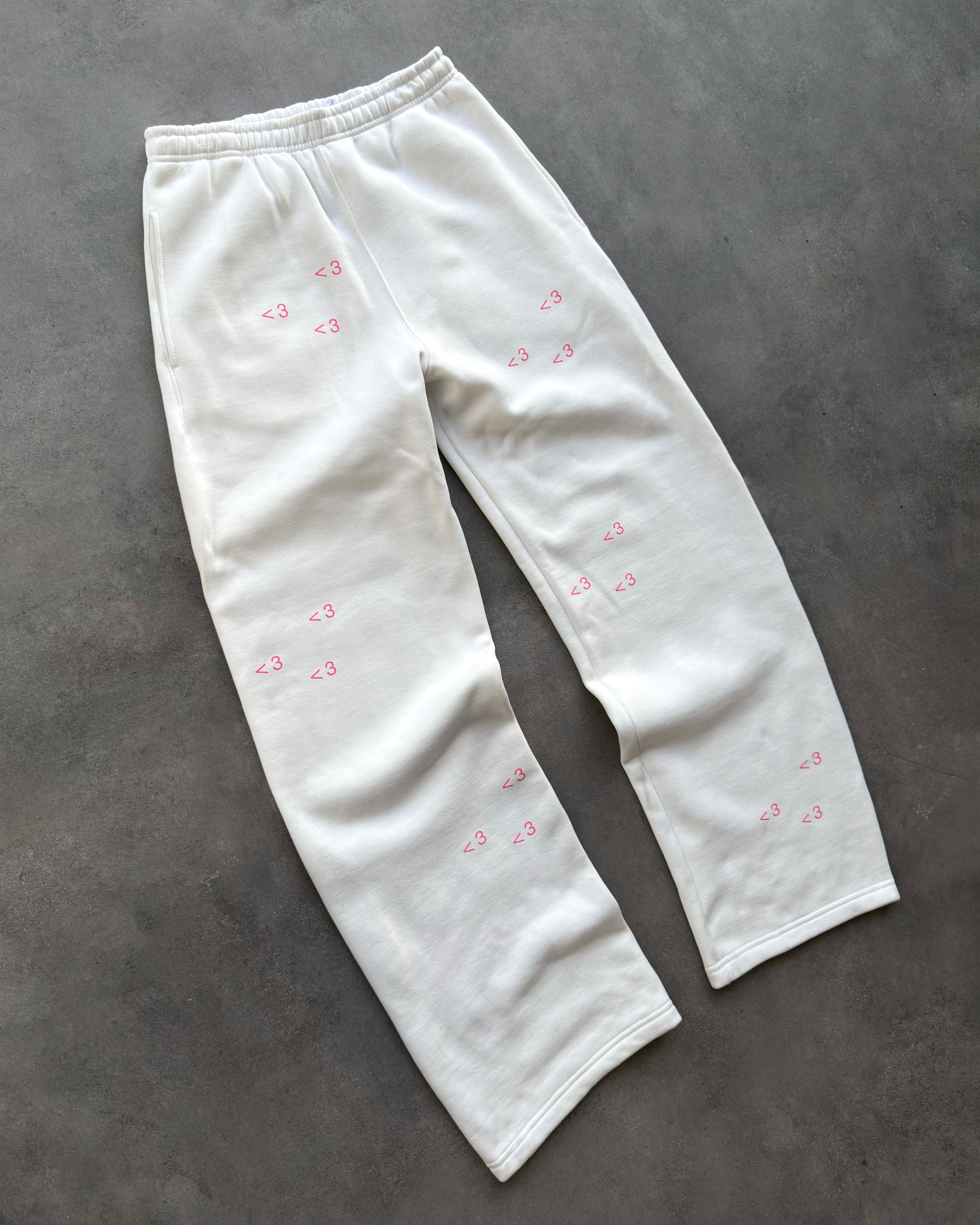 "HEART" SWEATPANTS