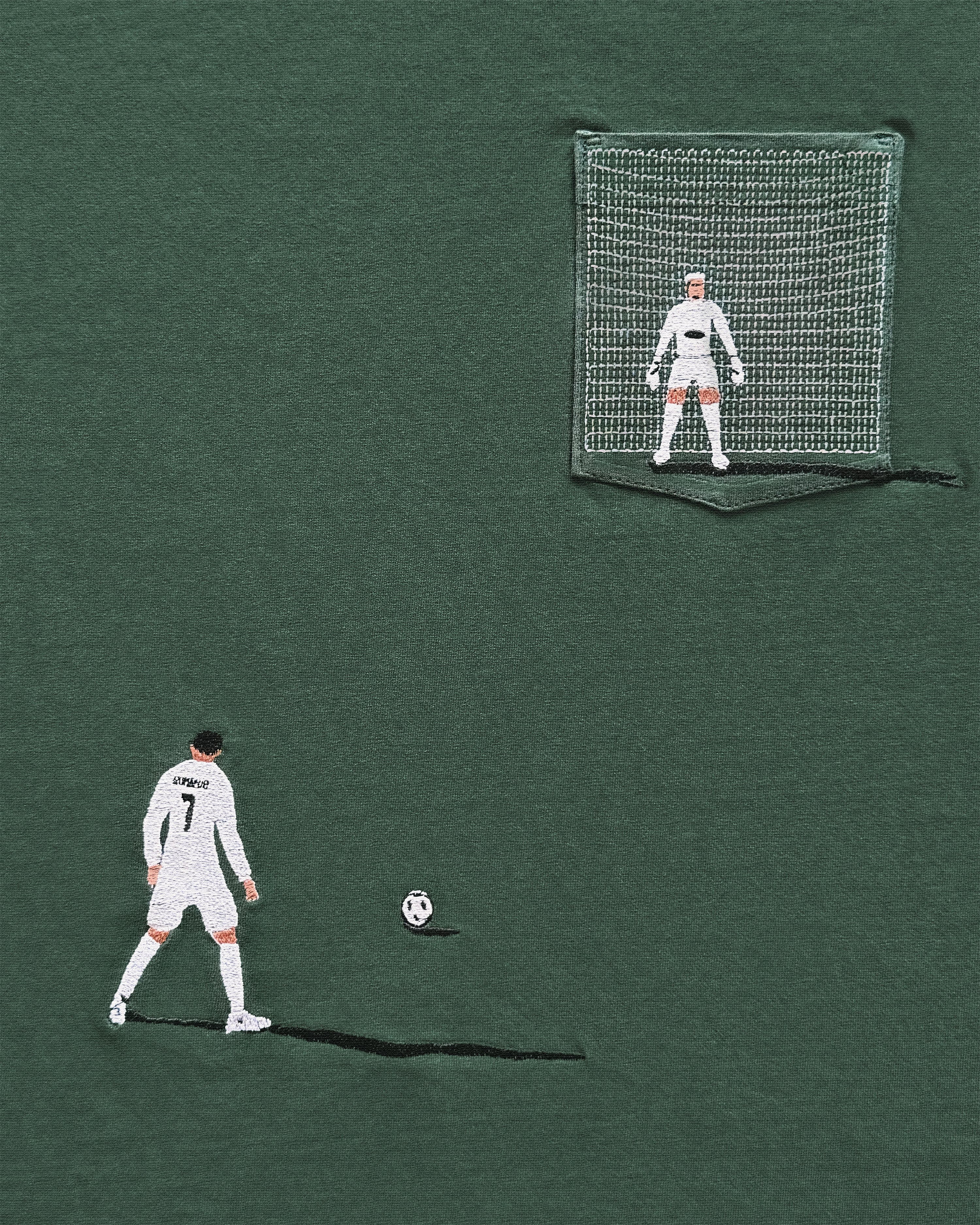 "FREE KICK" POCKET T-SHIRT
