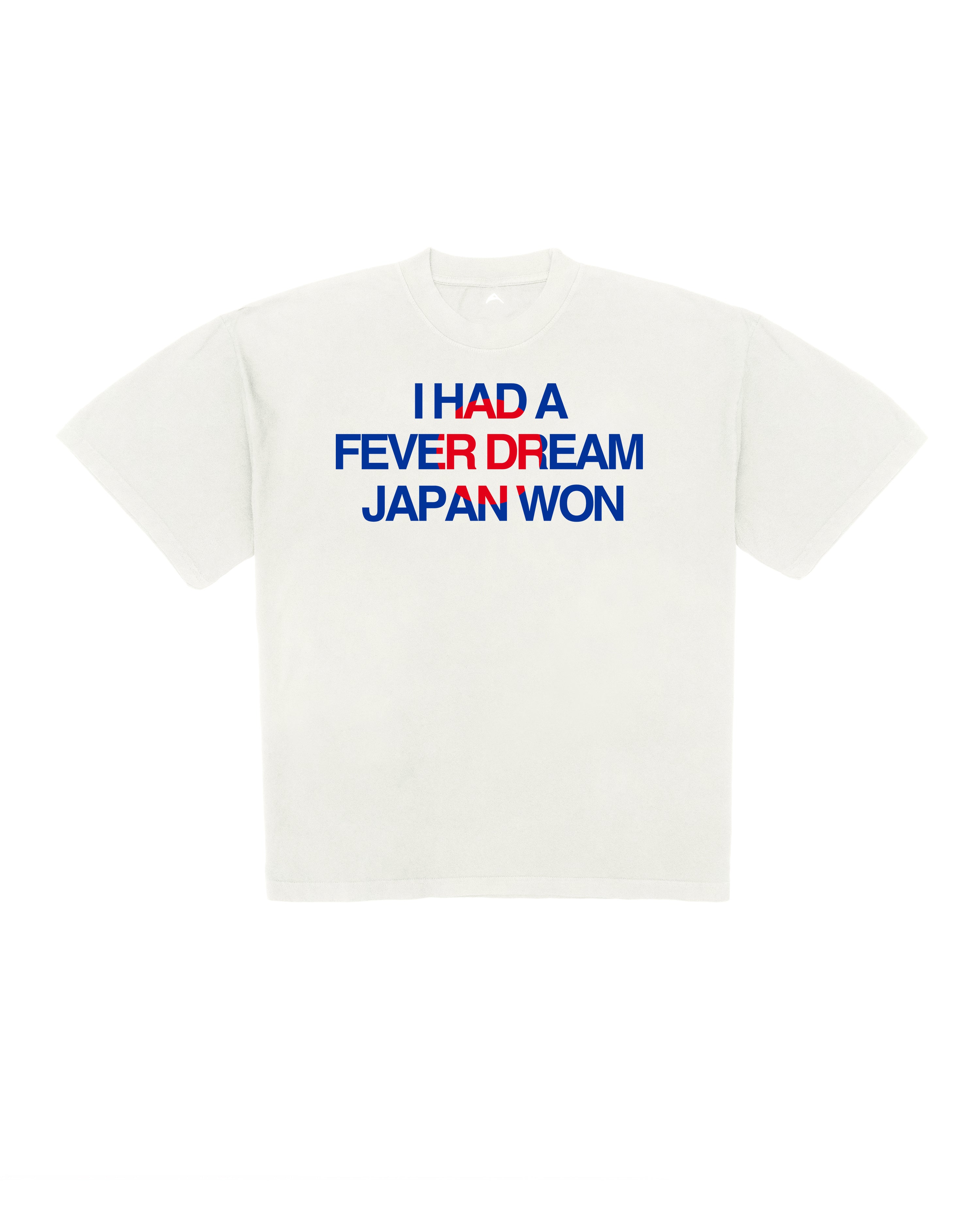 JAPAN "FEVER DREAM" T-SHIRT