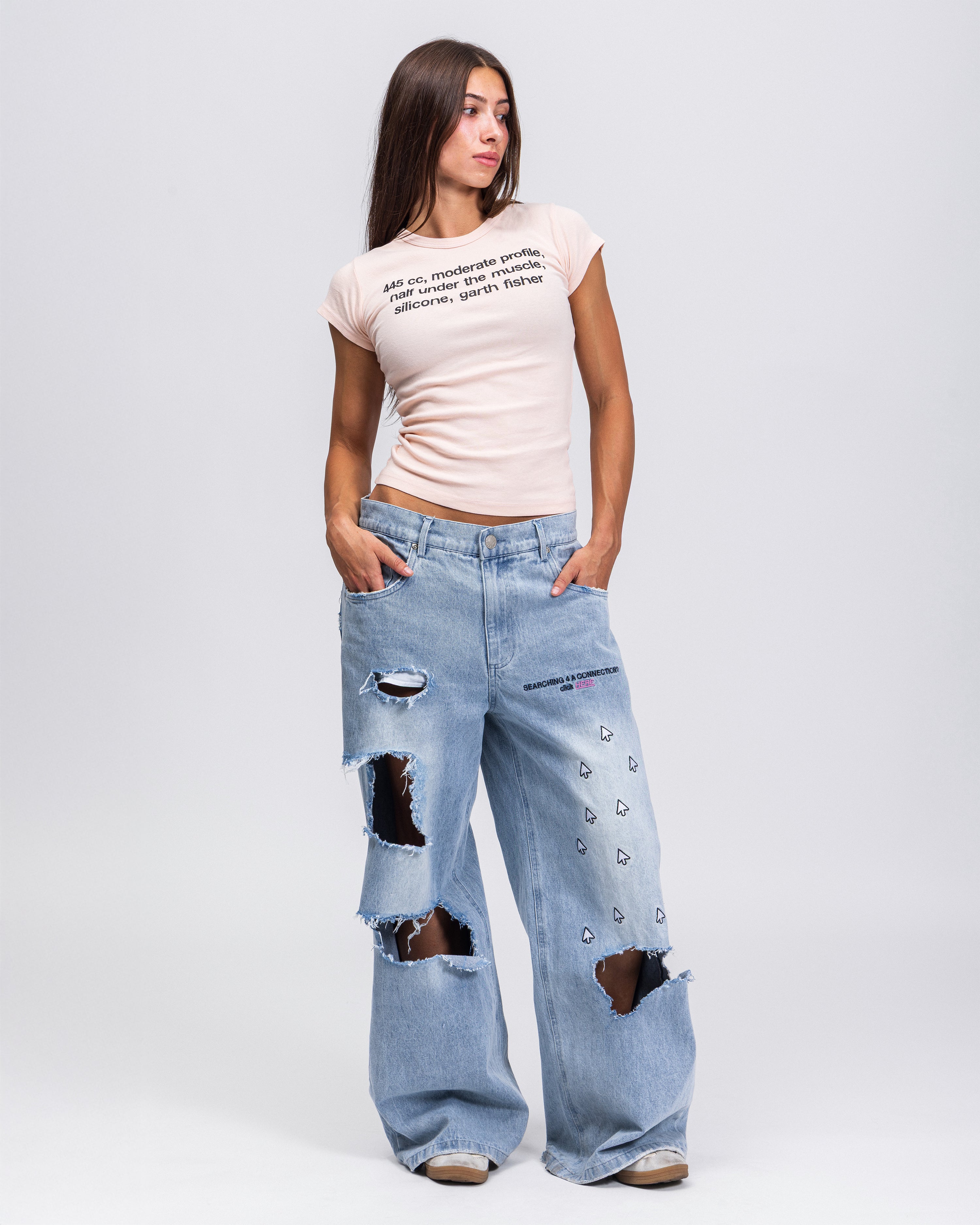 "KYLIE" BABY RIB TEE