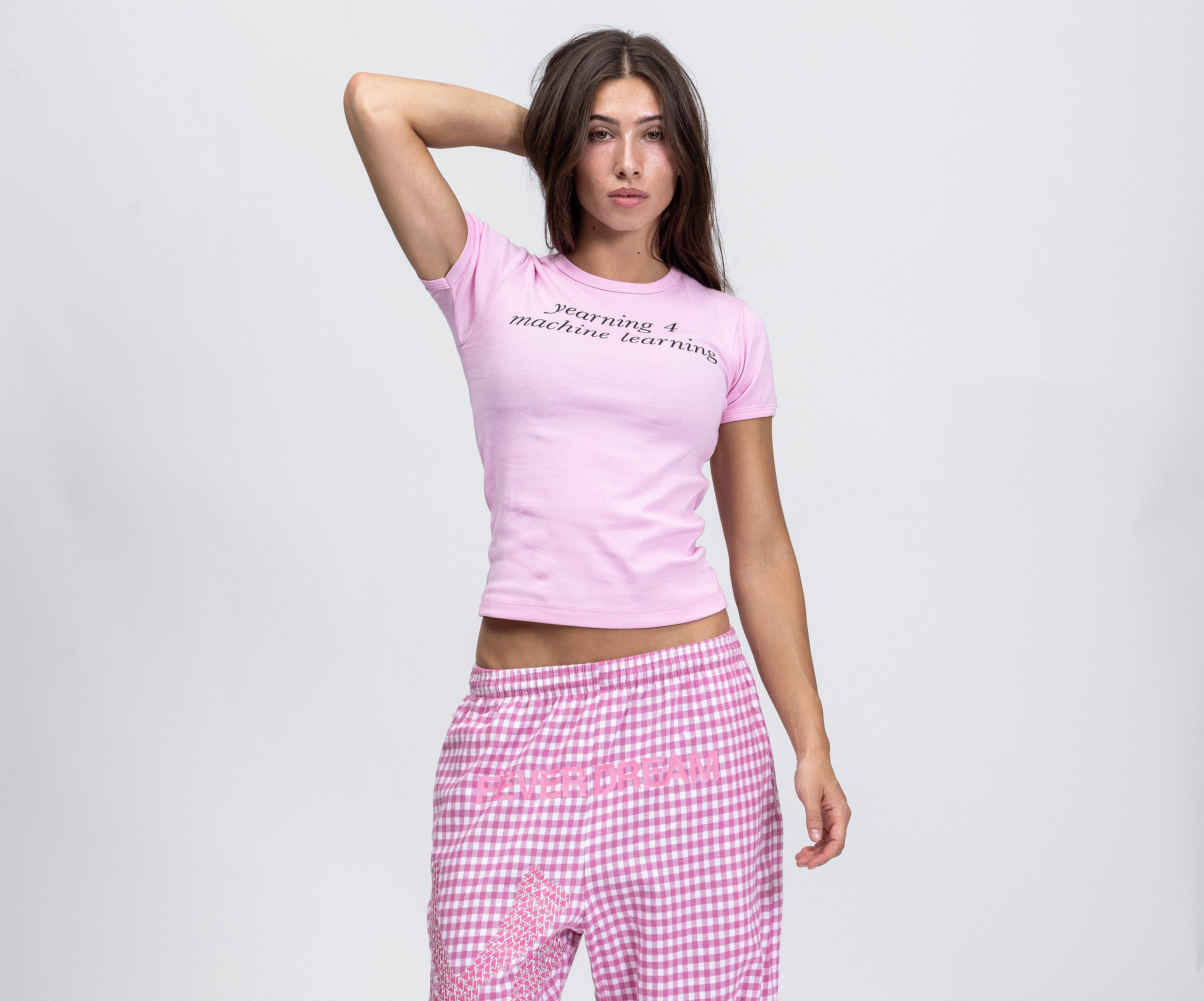 "YEARNING" BABY RIB TEE
