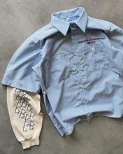 Load image into Gallery viewer, &quot;CLICK HERE&quot; BLUE WORK SHIRT
